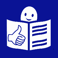 Leicht-Lesen Symbol: Europäisches Logo für einfaches Lesen: inclusion europe